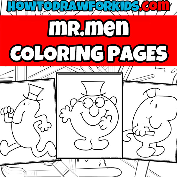 Mr.Men Coloring Pages