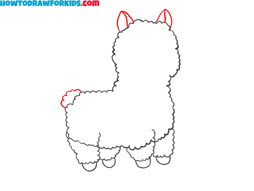 How to Draw a Llama - Easy Drawing Tutorial For Kids