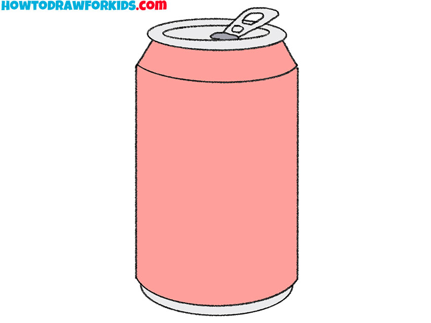 How to Draw a Can - Easy Drawing Tutorial For Kids