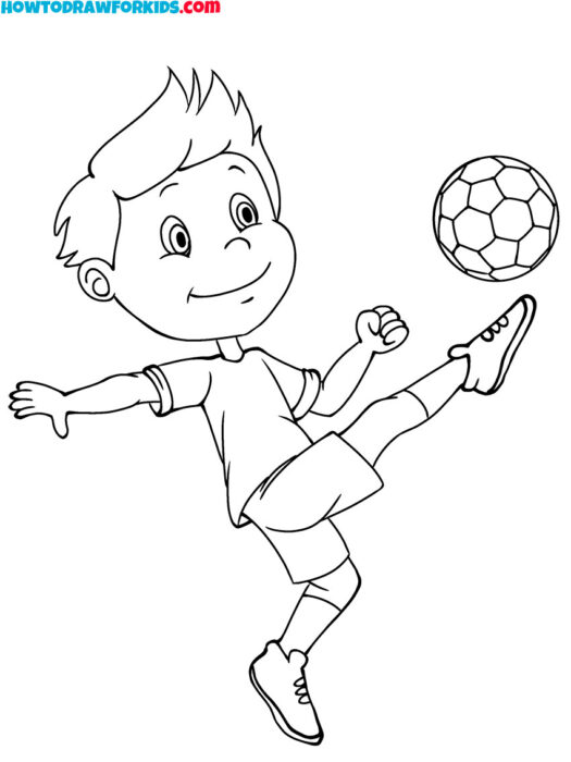 Sports coloring Page for Kids