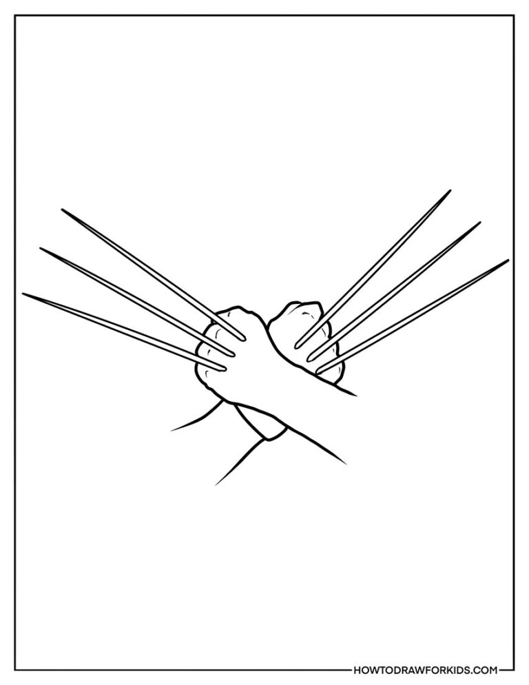 Wolverine Coloring Pages Free Printables