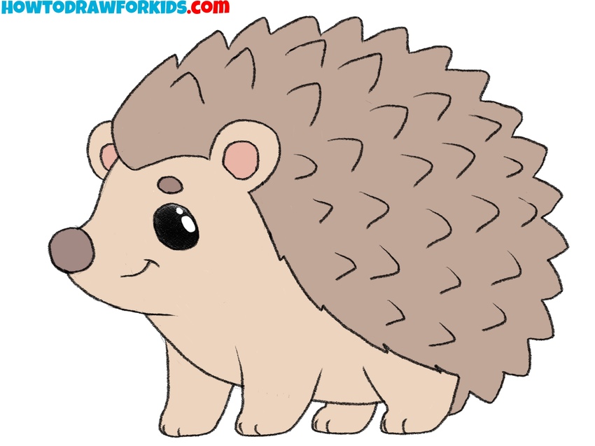 Color your hedgehog