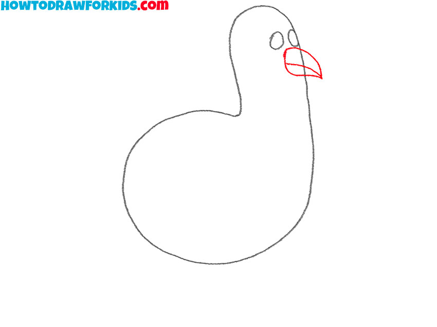 Draw the beak