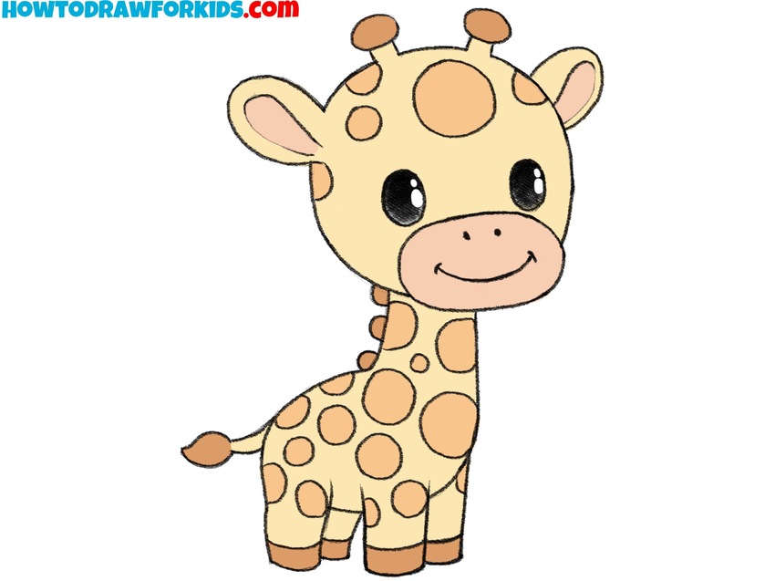 How to draw a giraffe featured image