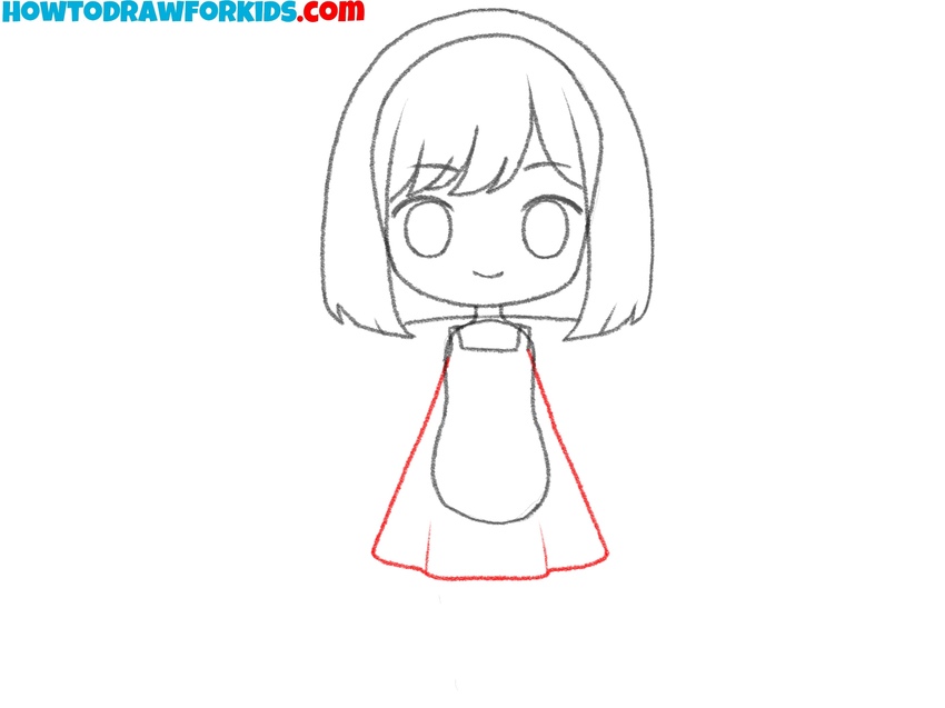 How to Draw a Chibi Girl - Easy Drawing Tutorial For Kids