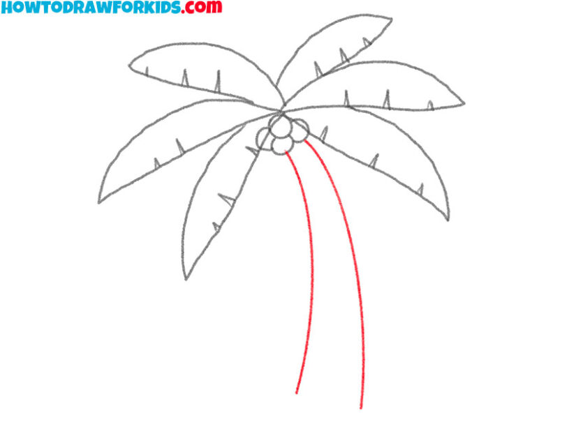 How to Draw a Palm Tree - Easy Drawing Tutorial For Kids