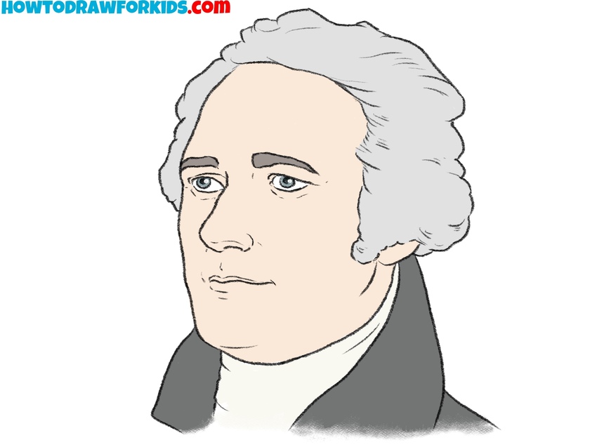 How to draw Alexander Hamilton featured image