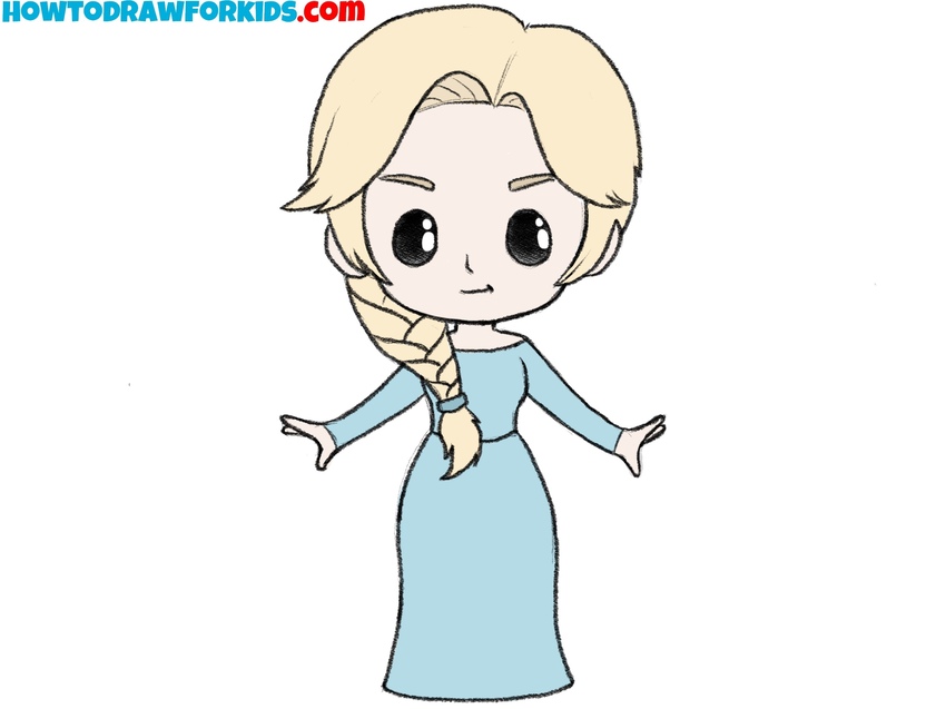 How to draw Elsa featured image