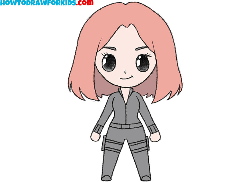 How to draw black widow featured image