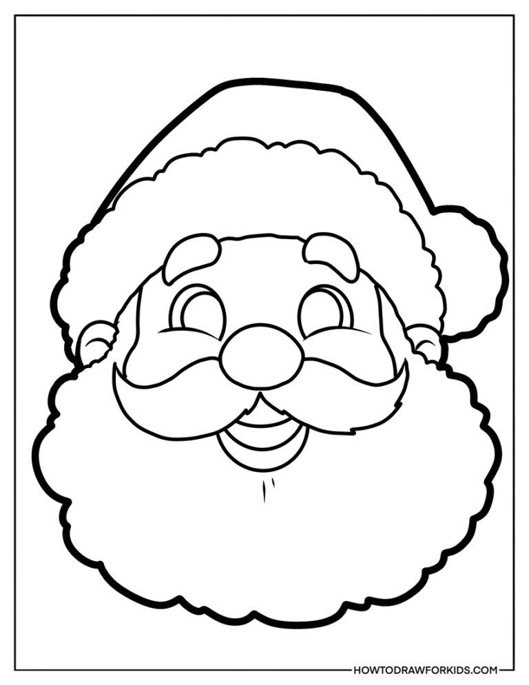Santa Claus Coloring Pages - Free Printables