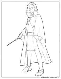 Harry Potter Coloring Pages - Free Printables