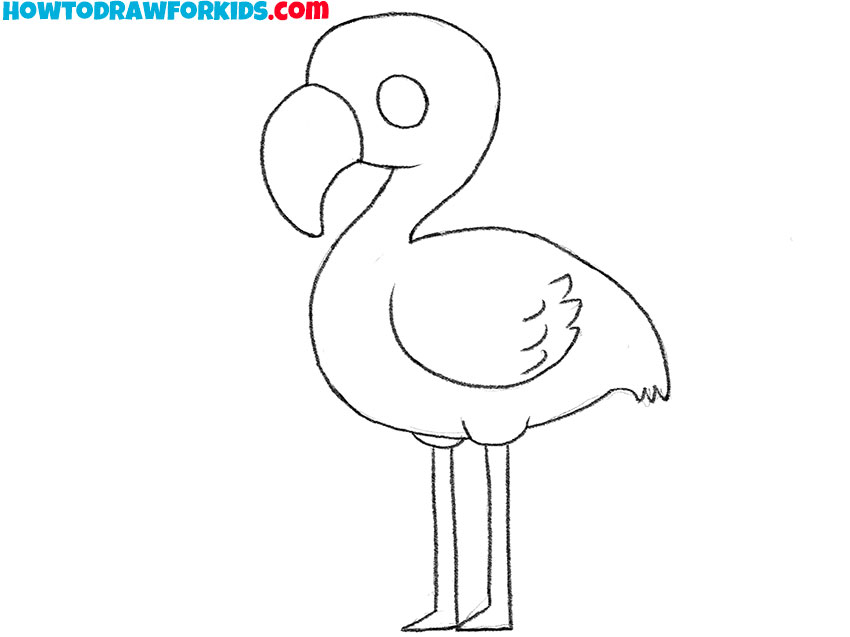 Finalize the basic bird outline