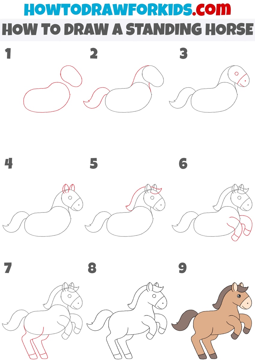 How to draw a featured image step by step