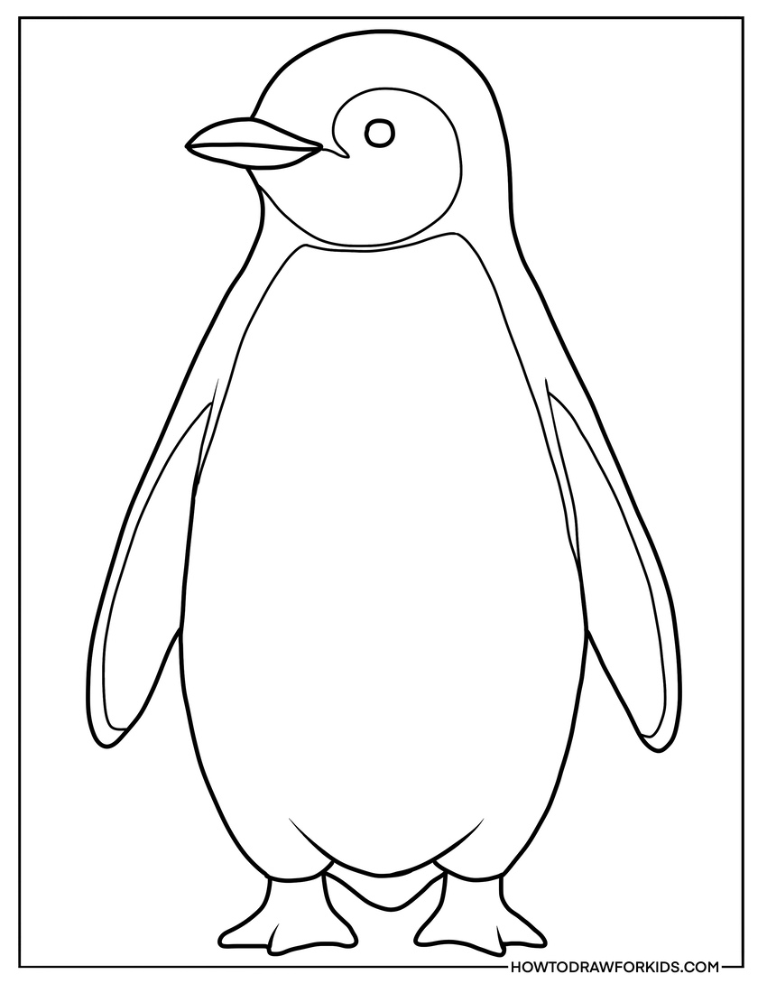 Penguin Coloring Pages - Free Printables