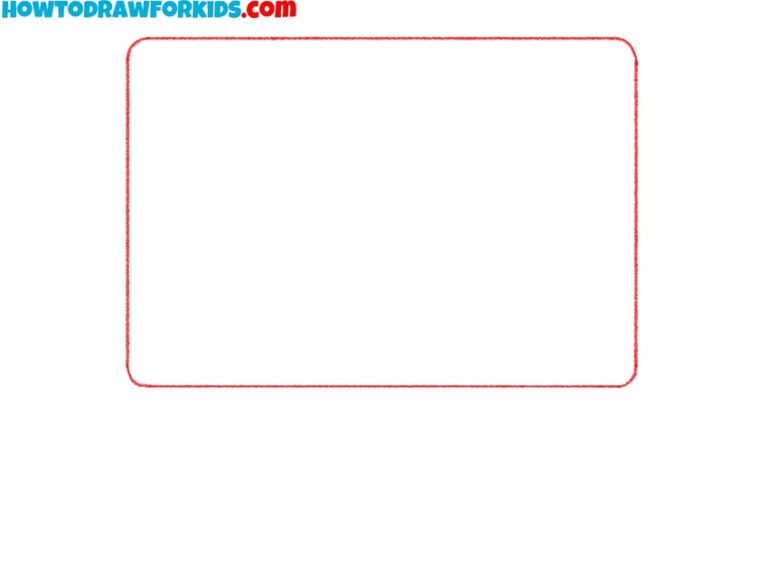 How to Draw a Laptop - Easy Drawing Tutorial For Kids