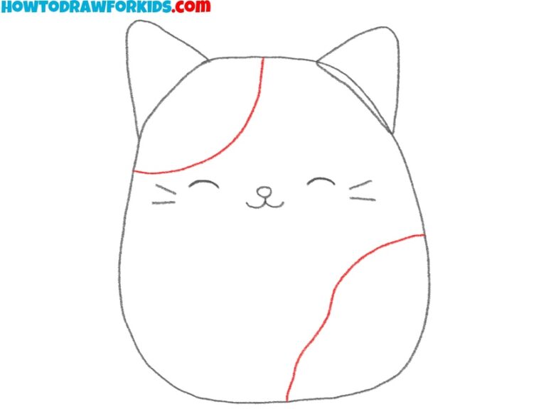 How to Draw a Squishmallow - Easy Drawing Tutorial For Kids