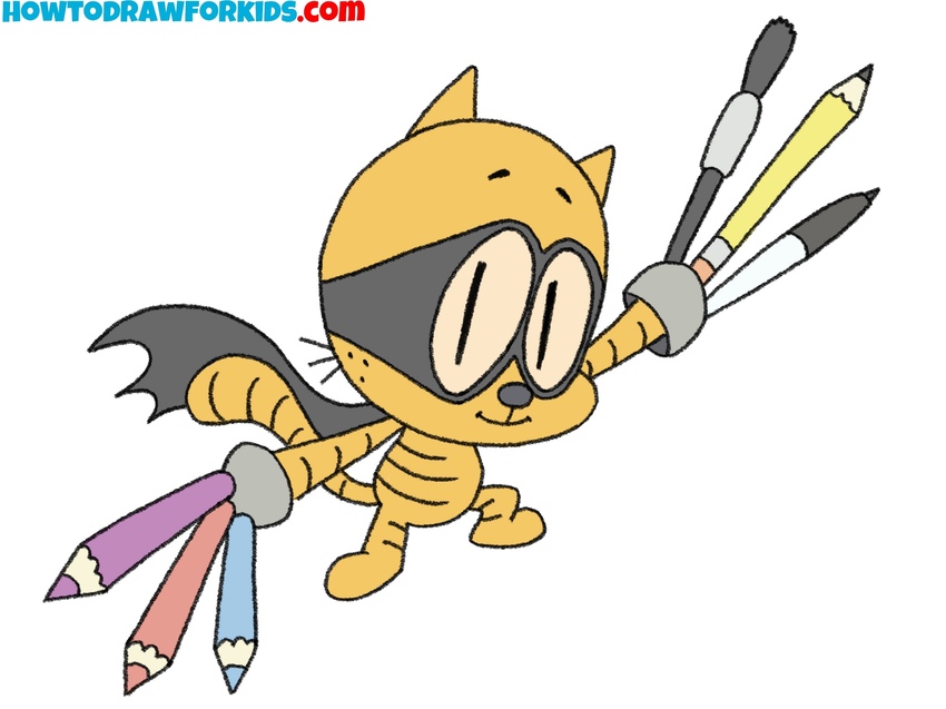 How to draw cat kid featured image