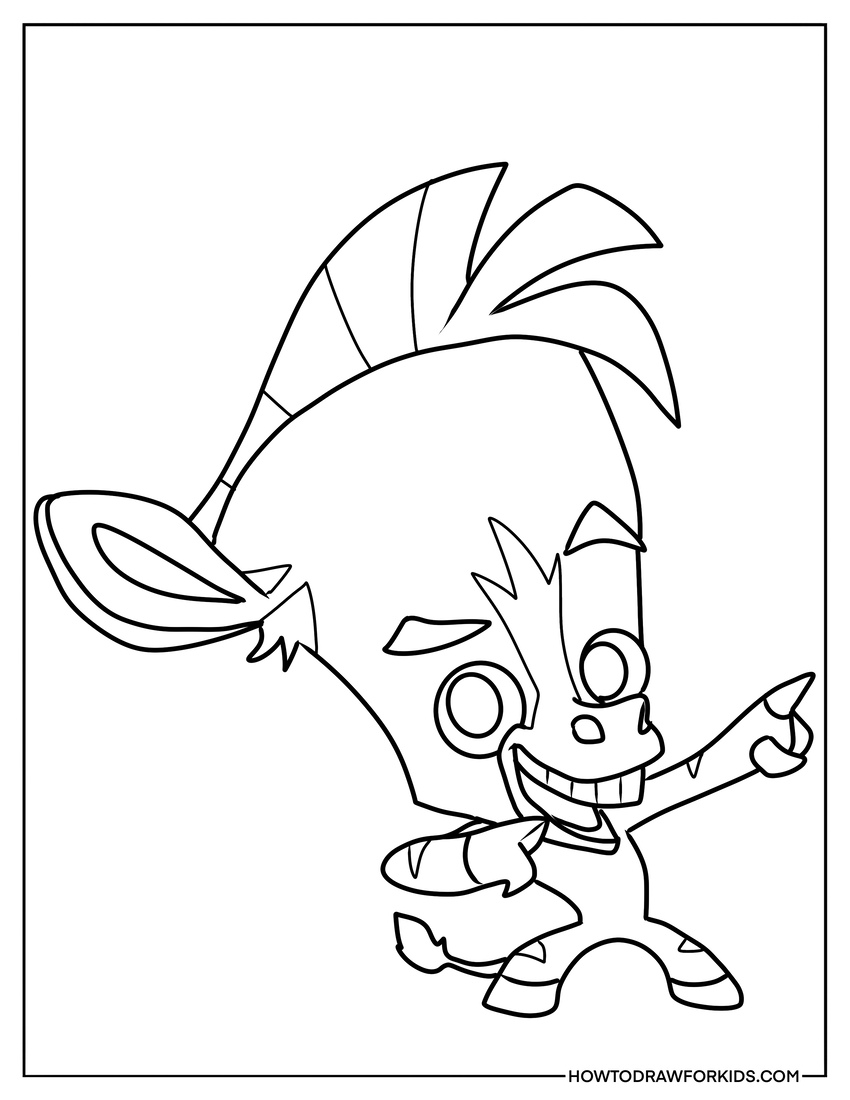 Zooba Coloring Pages Free Printables zooba-coloring-pages-free-printables