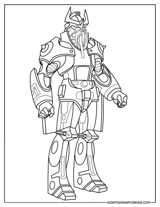 Detailed Alpha Trion from Transformers for Coloring