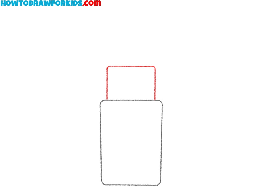 Add the middle holder section