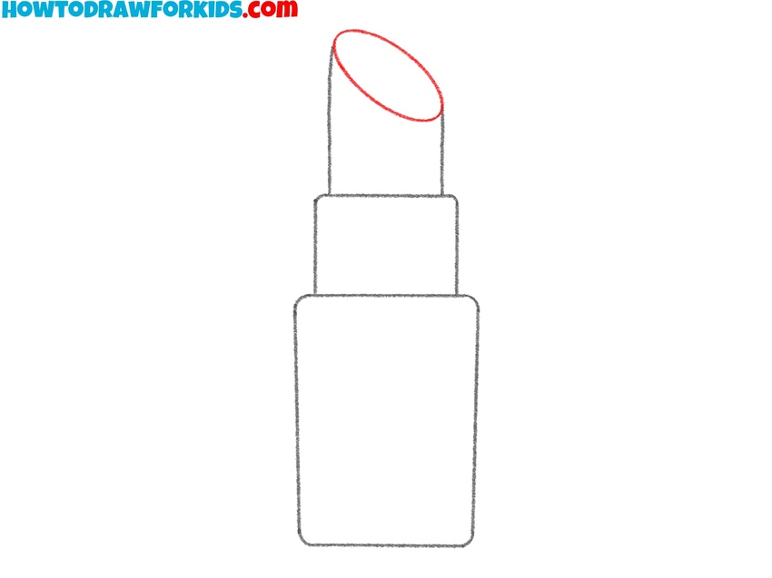 Create the oval-shaped top