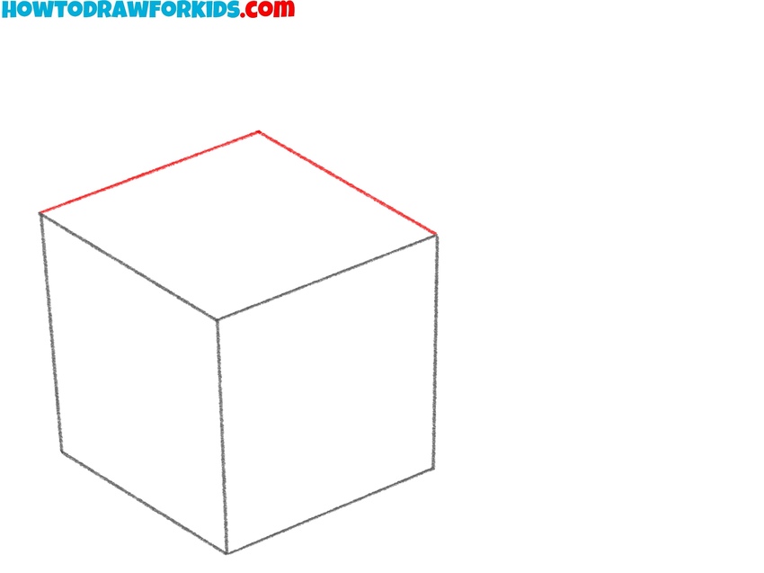 Finish drawing the first die