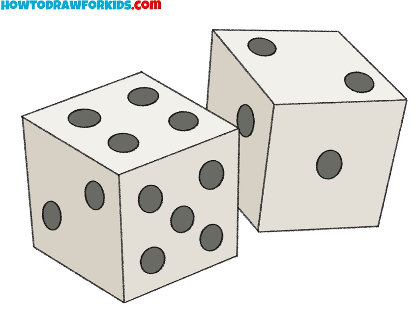 How to draw dice featured image