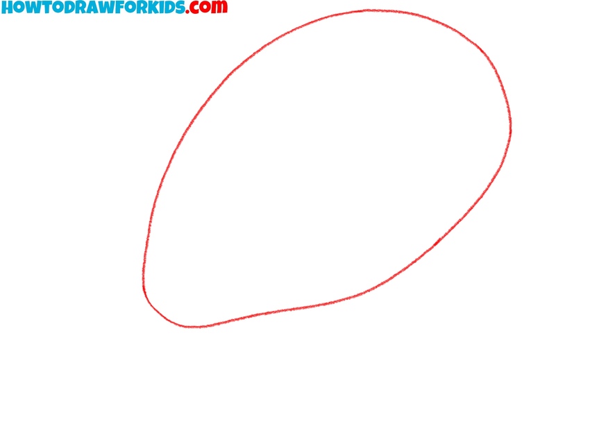 Sketch a large body shape