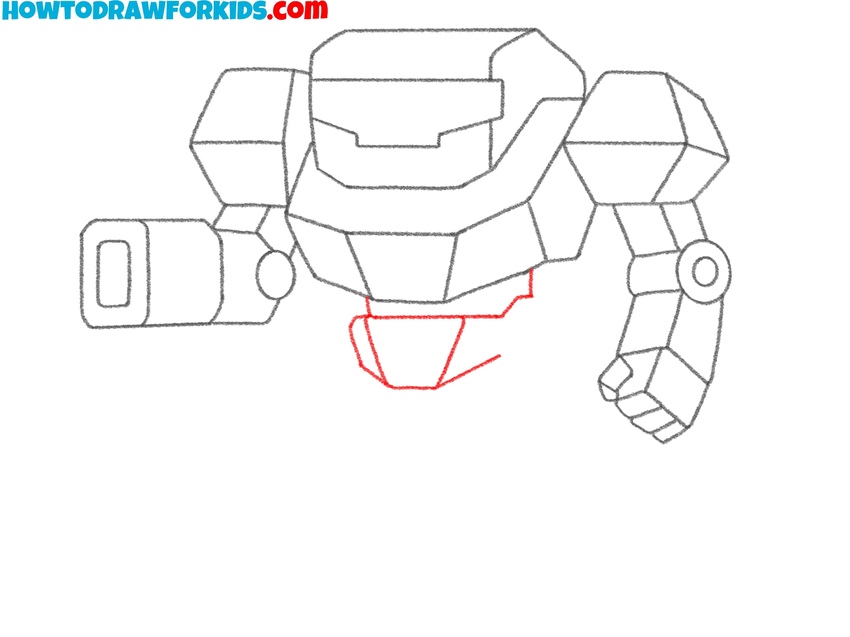 Sketch the pelvis structure