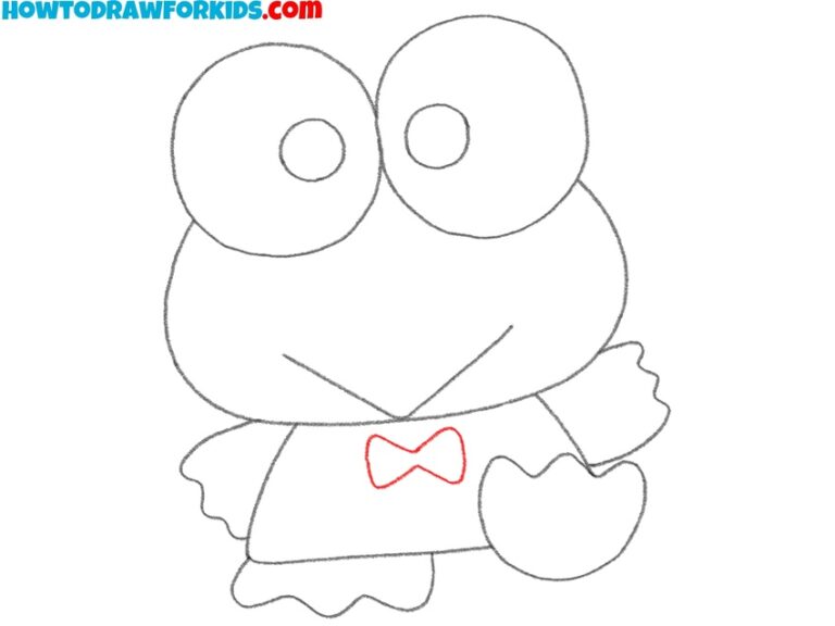 How To Draw Keroppi Easy Drawing Tutorial For Kids