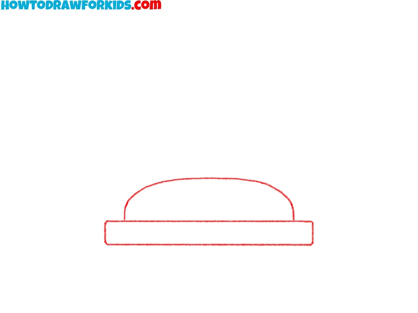 Sketch the main seat area