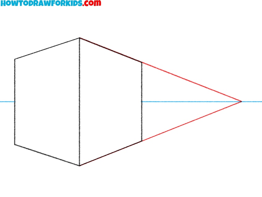 Example of one point perspective